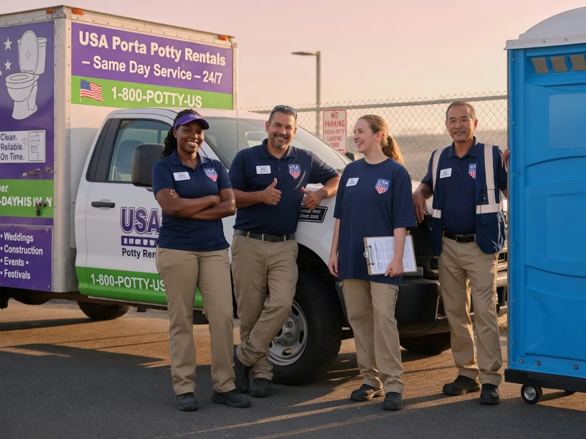 Porta Potty Rental company in Paris, MI