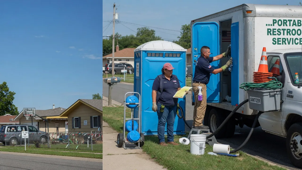 Portable Toilet Rental in Paris, MI near me